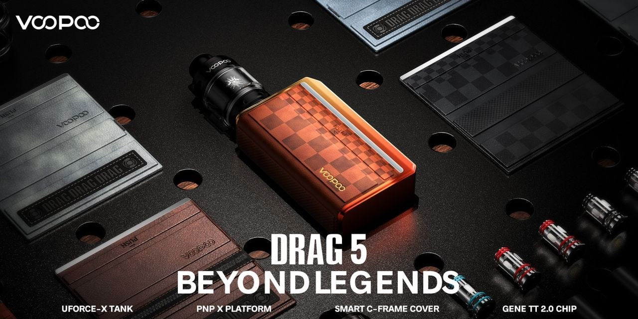 DEVICE KIT DRAG 5 by VOOPOO ( WITHOUT BATTERY )