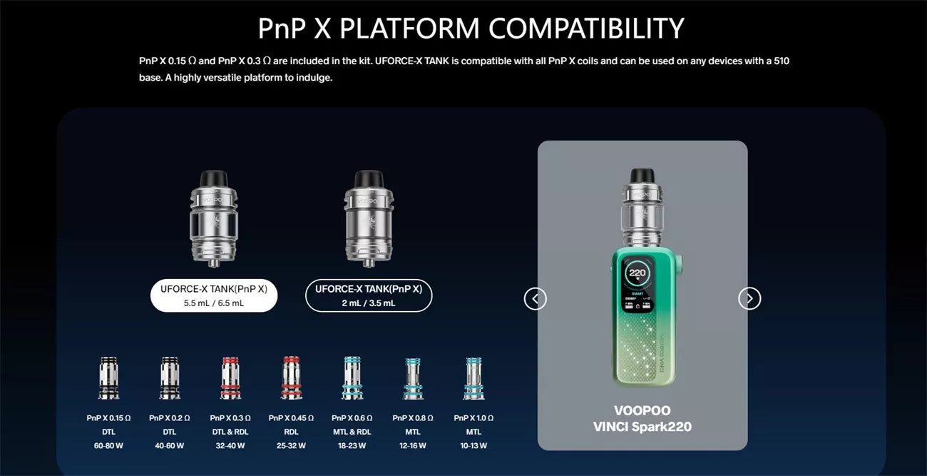 VINCI SPARK 220 by VOOPOO