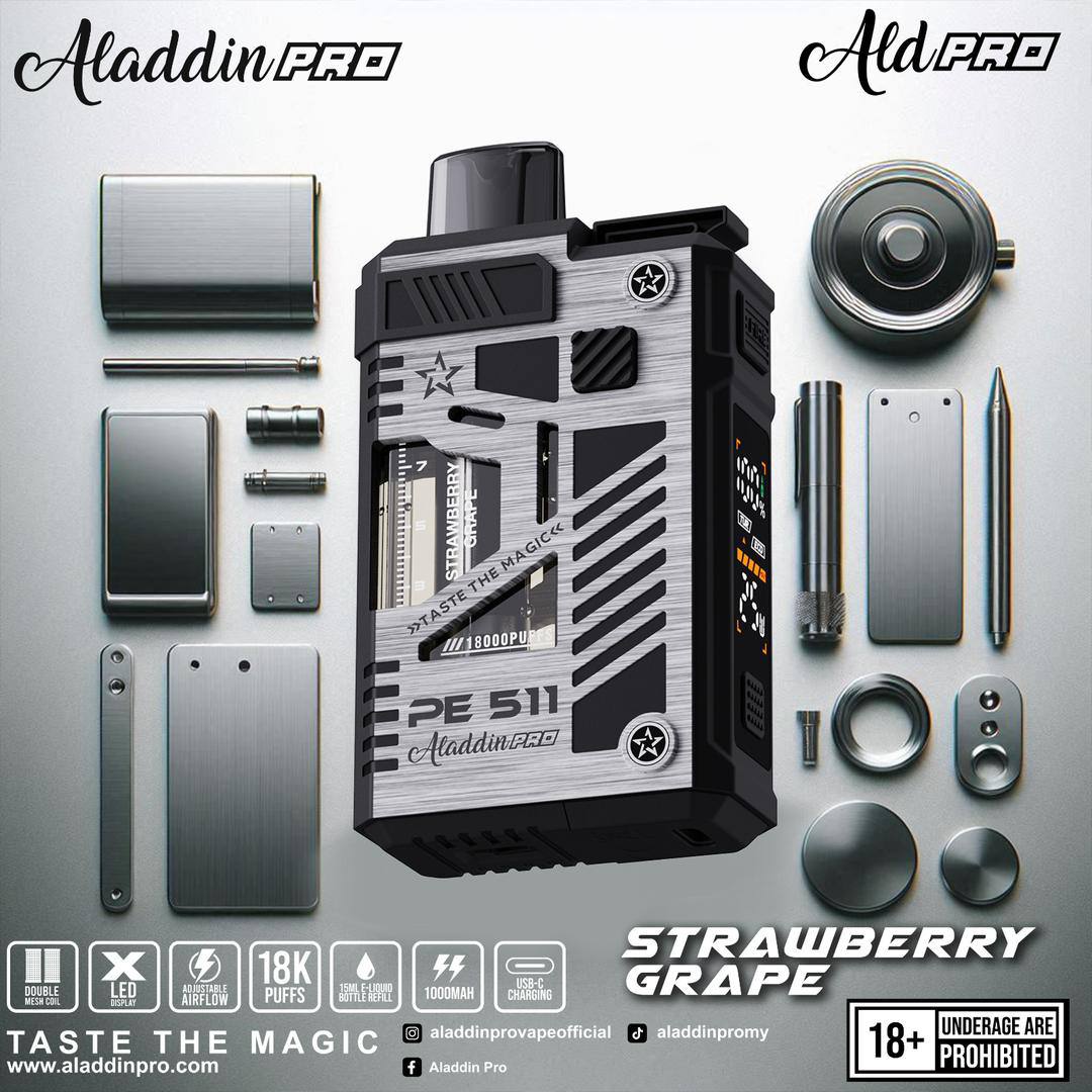 STARTER KIT ALADDIN PRO PE 511 18000 PUFFS
