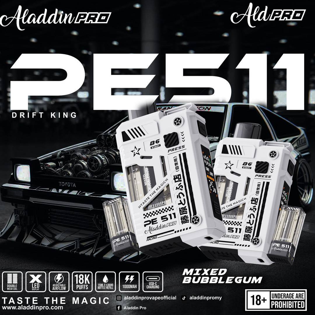 STARTER KIT ALADDIN PRO PE 511 18000 PUFFS