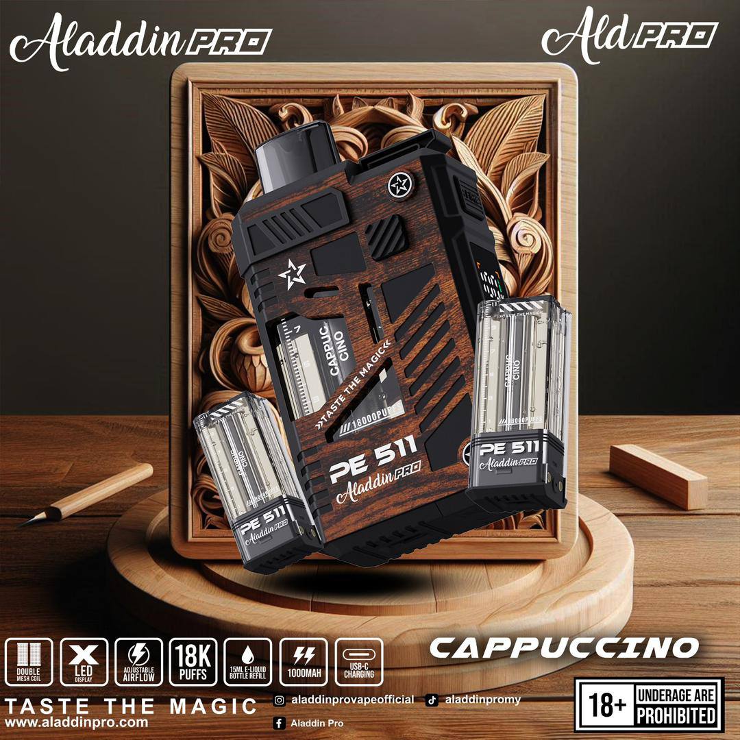 STARTER KIT ALADDIN PRO PE 511 18000 PUFFS