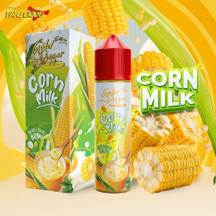 FREEBASE GOLD DIGGER CORN MILK 60ML by FAKELIQUID