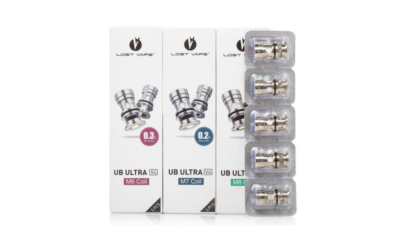 OCC UB ULTRA V4 by LOST VAPE M8 0.15Ω M7 0.20Ω M6 0.30Ω ( 5 PCS )