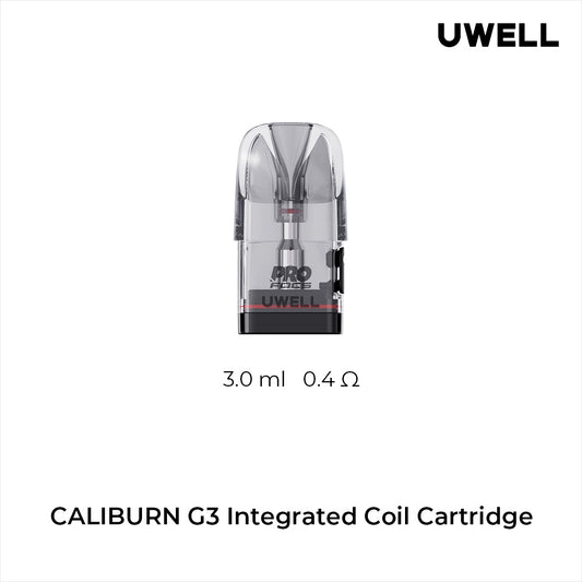 CARTRIDGE CALIBURN G3 by UWELL 0.4Ω 0.6Ω 0.9Ω