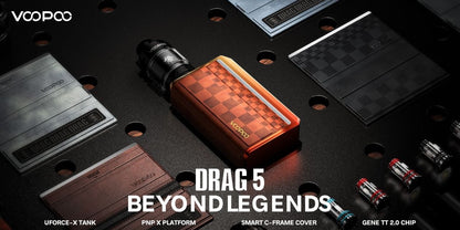 DEVICE KIT DRAG 5 by VOOPOO ( WITHOUT BATTERY )