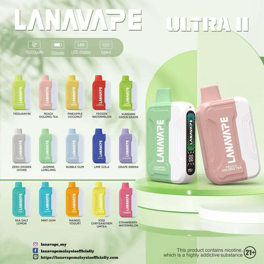 STARTER KIT LANA ULTRA II 16000 PUFFS
