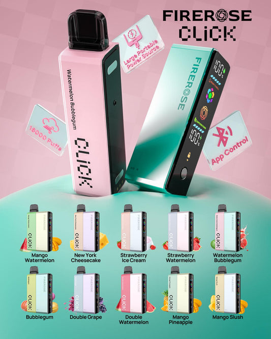STARTER KIT FIREROSE CLICK 18000 PUFFS