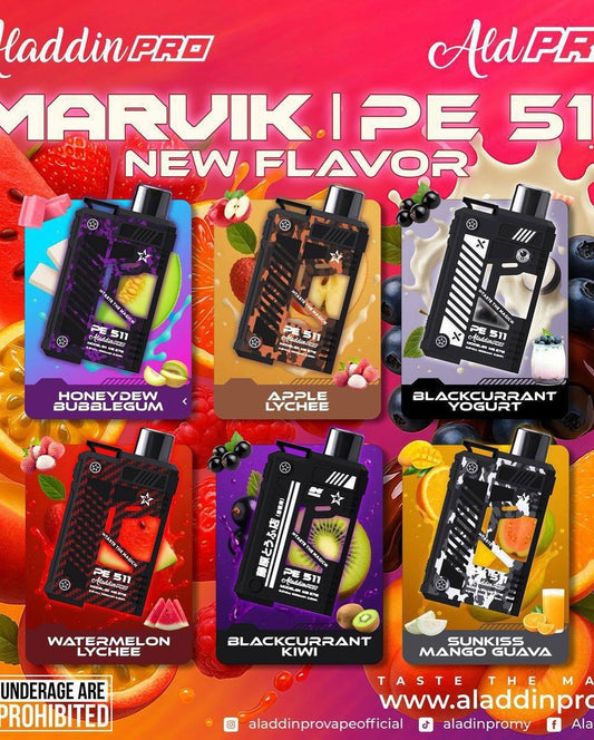 STARTER KIT ALADDIN PRO PE 511 18000 PUFFS