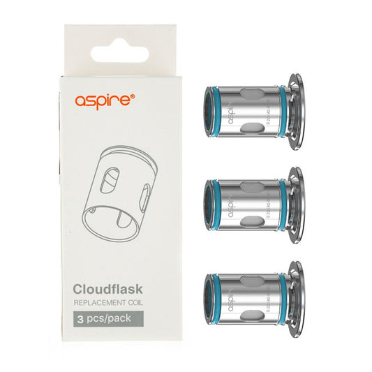 OCC CLOUD FLASK by ASPIRE 0.17Ω 0.25Ω 0.6Ω ( 3 PCS )