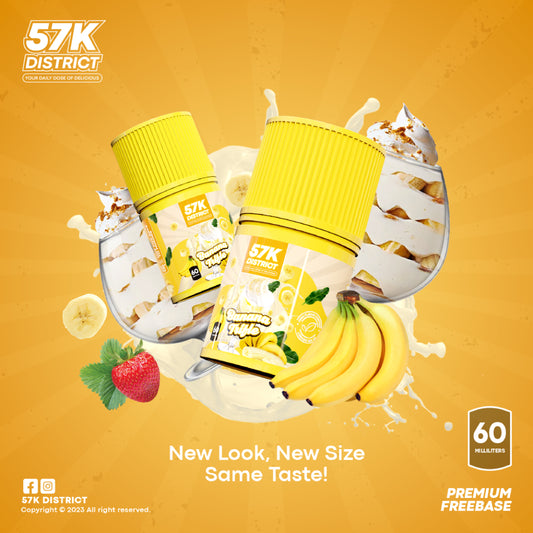 FREEBASE BANANA TRIFLE 60ML by 57K DISTRICT