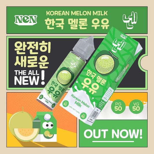 FREEBASE NEN KOREAN MELON MILK V2 60ML