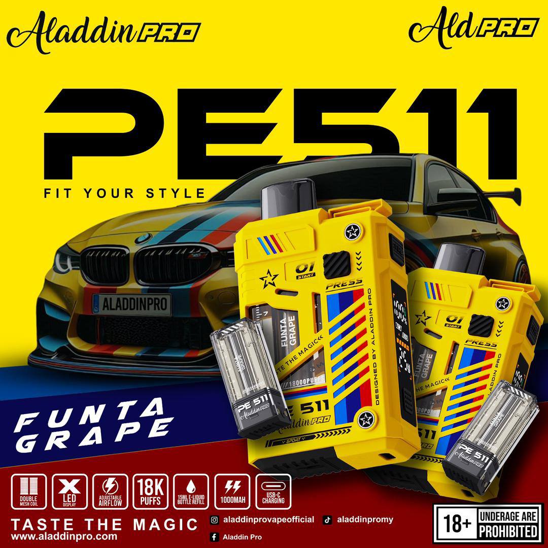 STARTER KIT ALADDIN PRO PE 511 18000 PUFFS