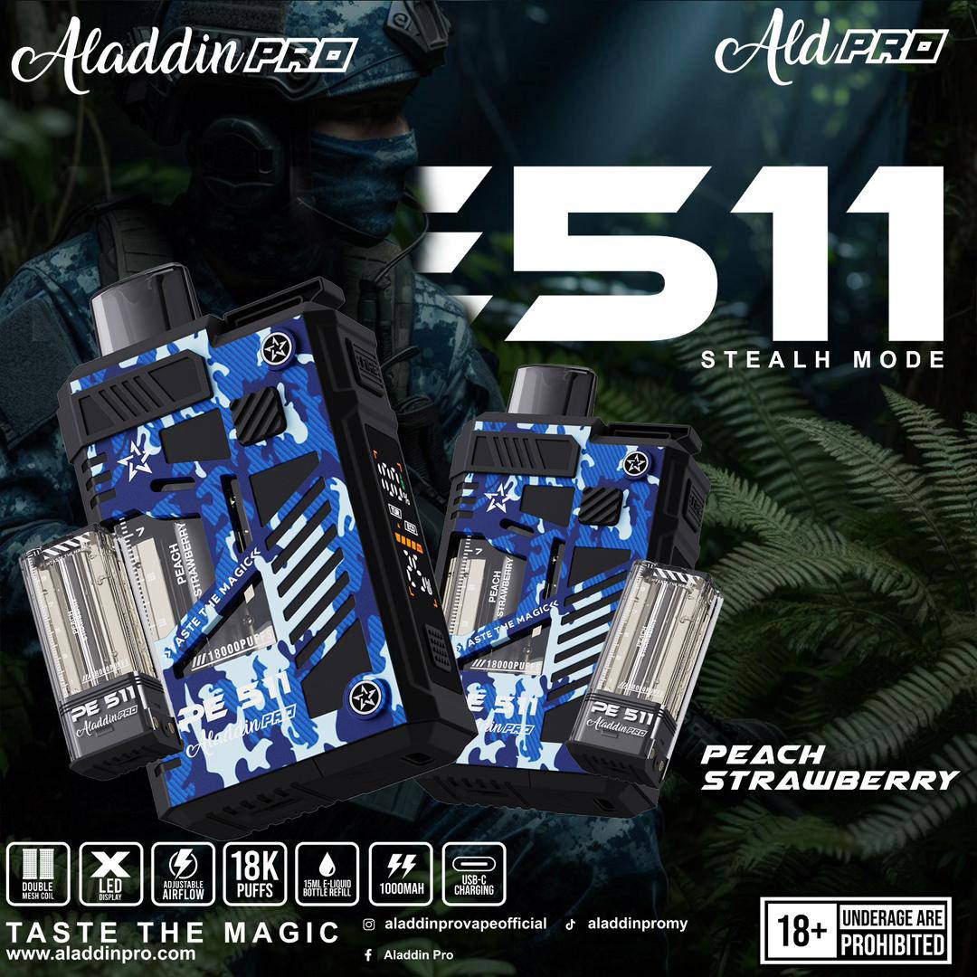 STARTER KIT ALADDIN PRO PE 511 18000 PUFFS