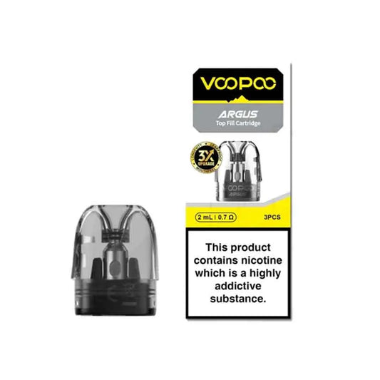 CARTRIDGE VOOPOO ARGUS G / G2 / P1S / P2 0.40Ω 0.70Ω 1.0Ω 3ML ( 3 PODS )