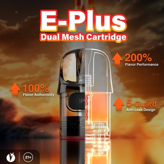 CARTRIDGE E PLUS THELEMA by LOST VAPE 0.30Ω 0.60Ω ( 3 PODS )