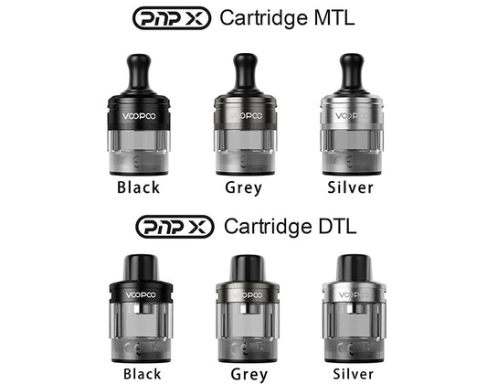 CARTRIDGE VOOPOO PNP X DTL/MTL ( 2 PCS )