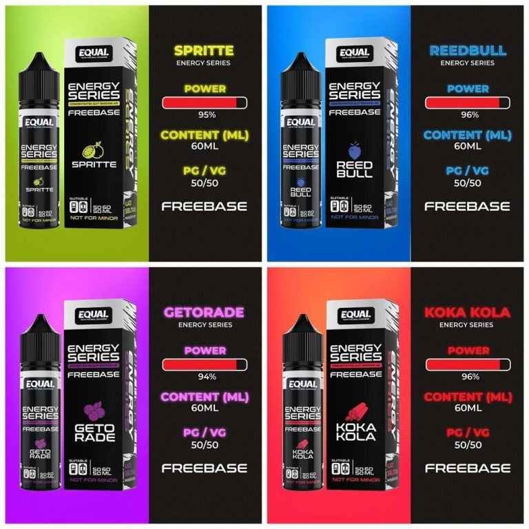 FREEBASE EQUAL ENERGY SERIES 60ML
