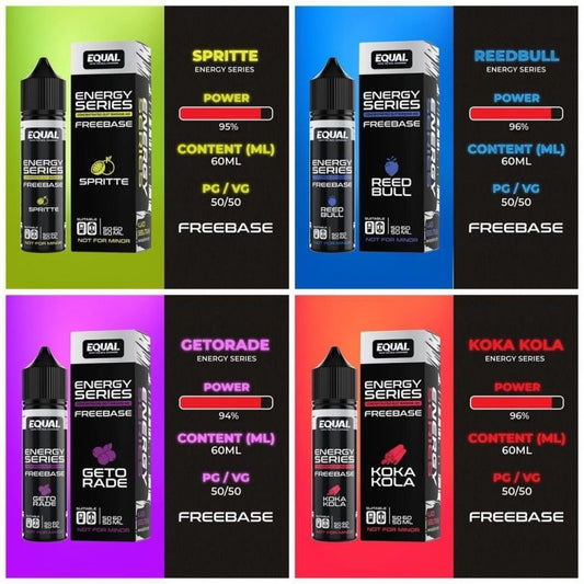 FREEBASE EQUAL ENERGY SERIES 60ML