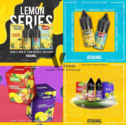 SALT NIC EQUAL LEMON SERIES 10ML