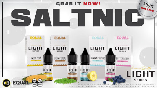 SALT NIC EQUAL LIGHT SERIES 10ML