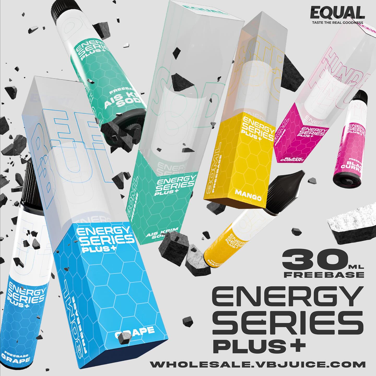 FREEBASE EQUAL ENERGY SERIES PLUS+ 30ML