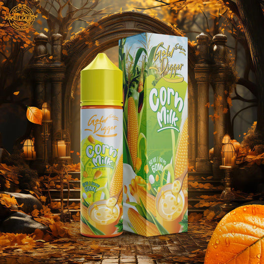 FREEBASE GOLD DIGGER CORN MILK 60ML by FAKELIQUID