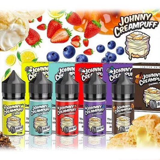(IMPORT) SALT NIC JOHNNY CREAMPUFF 30ML by TINTED BREW