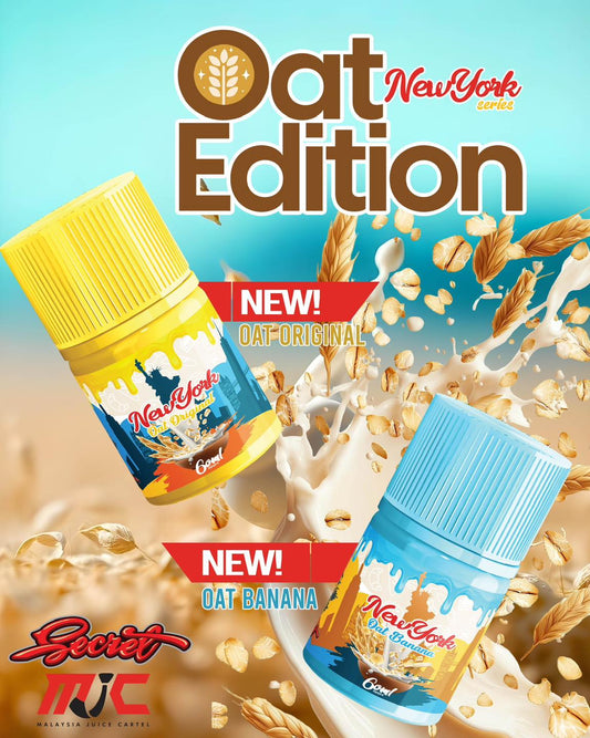 FREEBASE OAT EDITION NEW YORK SERIES 60ML by SECRET JUICE INTERNATIONAL