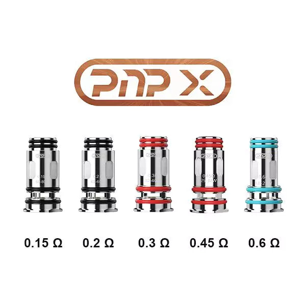 OCC PNP X 0.15Ω 0.2Ω 0.3Ω 0.45Ω 0.6Ω by VOOPOO ( 5 PCS )