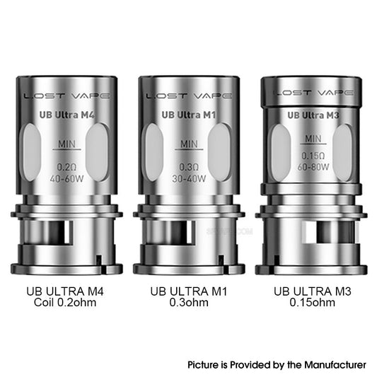 OCC UB ULTRA V4 by LOST VAPE M8 0.15Ω M7 0.20Ω M6 0.30Ω ( 5 PCS )