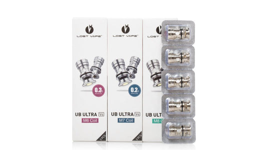 OCC UB ULTRA V4 by LOST VAPE M8 0.15Ω M7 0.20Ω M6 0.30Ω ( 5 PCS )