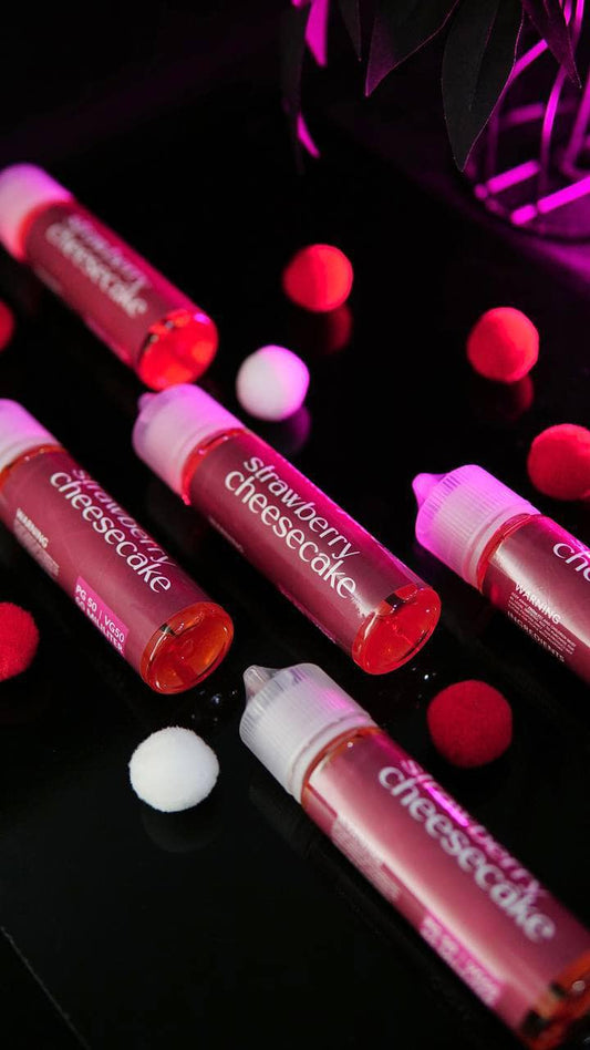 FREEBASE STRAWBERRY CHEESECAKE 60ML by REFILLED JUICE