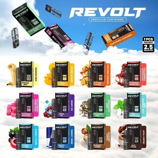 CARTRIDGE REVOLT 2.5ML BY VOLTBAR