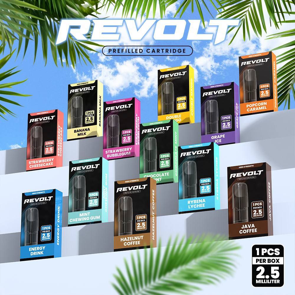 CARTRIDGE REVOLT 2.5ML BY VOLTBAR