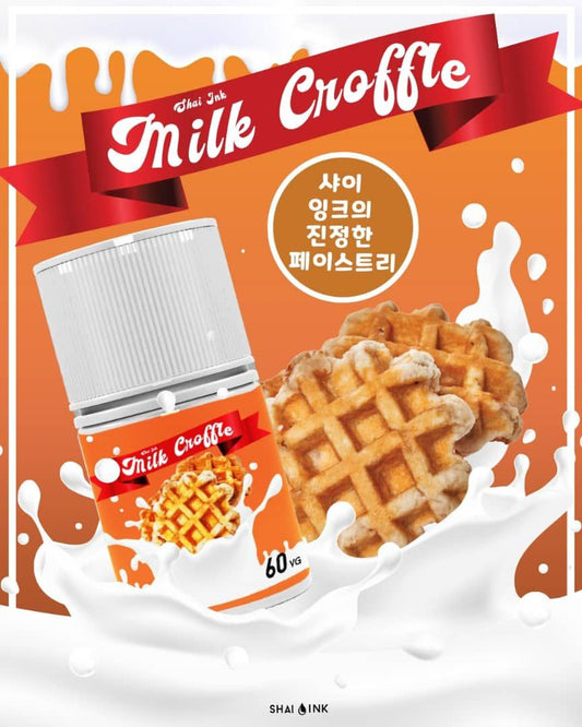 FREEBASE MILK CROFFLE 60ML BY SHAI INK