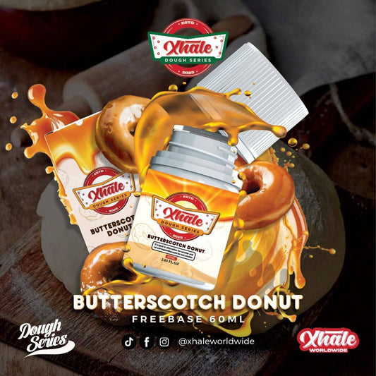FREEBASE BUTTERSCOTCH DONUT V2 60ML by XHALE